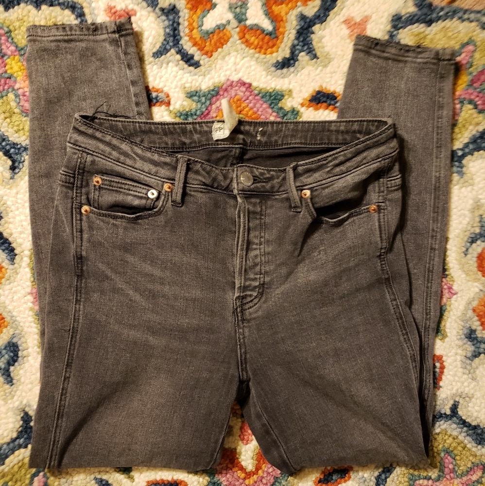 Free People Black Jeans